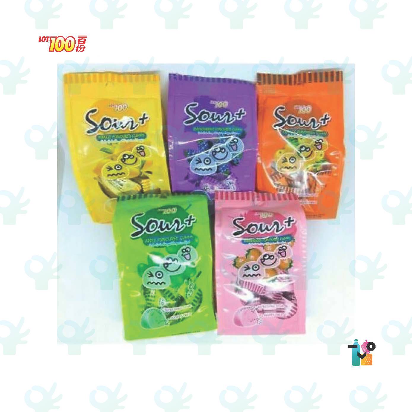 Ofiskita Lot 100 Sour + Apple/Blackcurrant/Mango/Orange/Strawberry